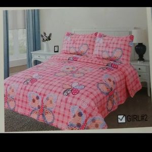 3 piece Full size quilt set